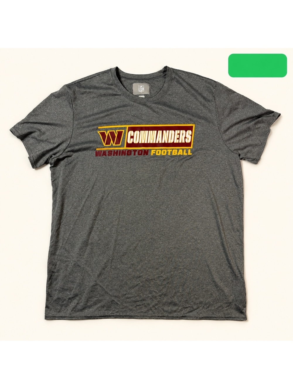 NFL Washington Commanders Gray T-Shirt Size XL